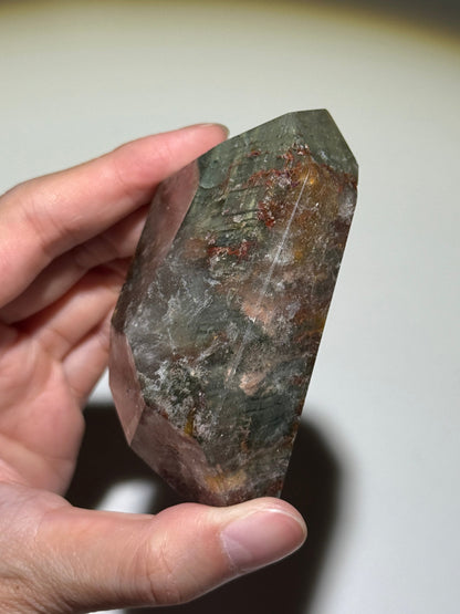 Large Layered Garden Quartz Freeform, Zambia