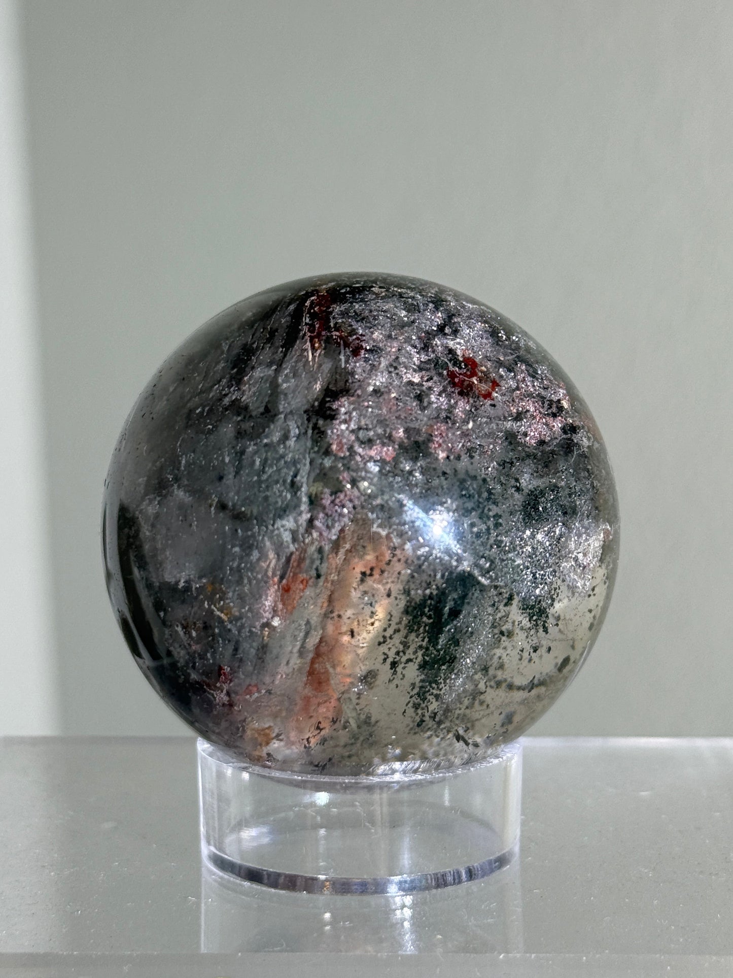 High Quality Colorful Large Garden Quartz Sphere, Zambia