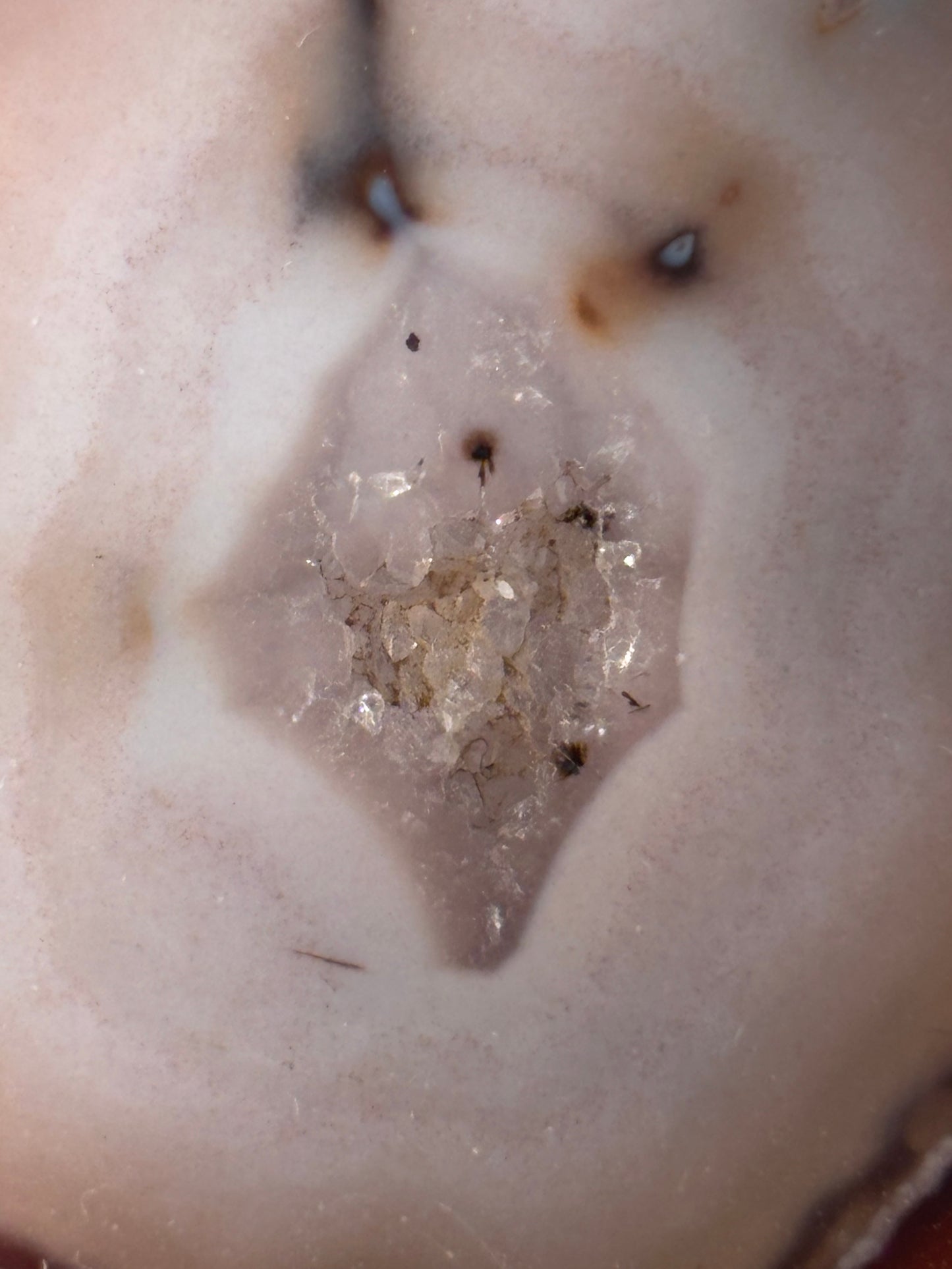 Red & Pink Zhanguo Agate Pair, China