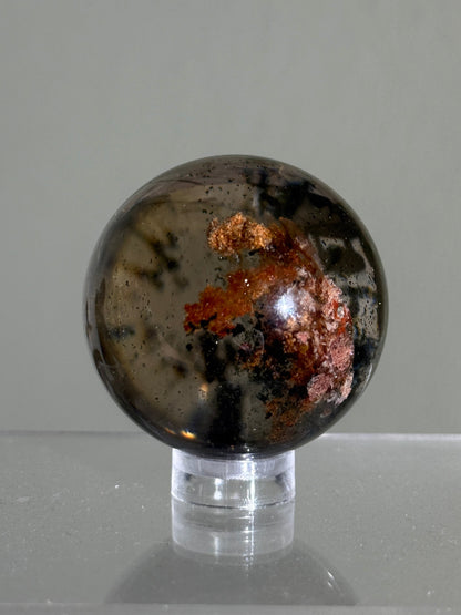 High Quality Water Clear Garden Quartz Sphere, Brazil