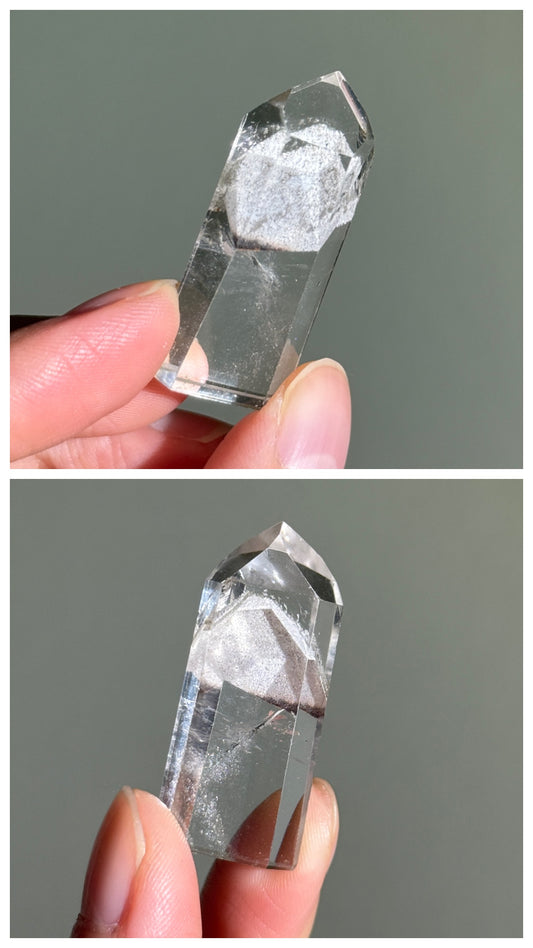 High Quality Water Clear Phantom Lodalite Baby Towers, Brazil