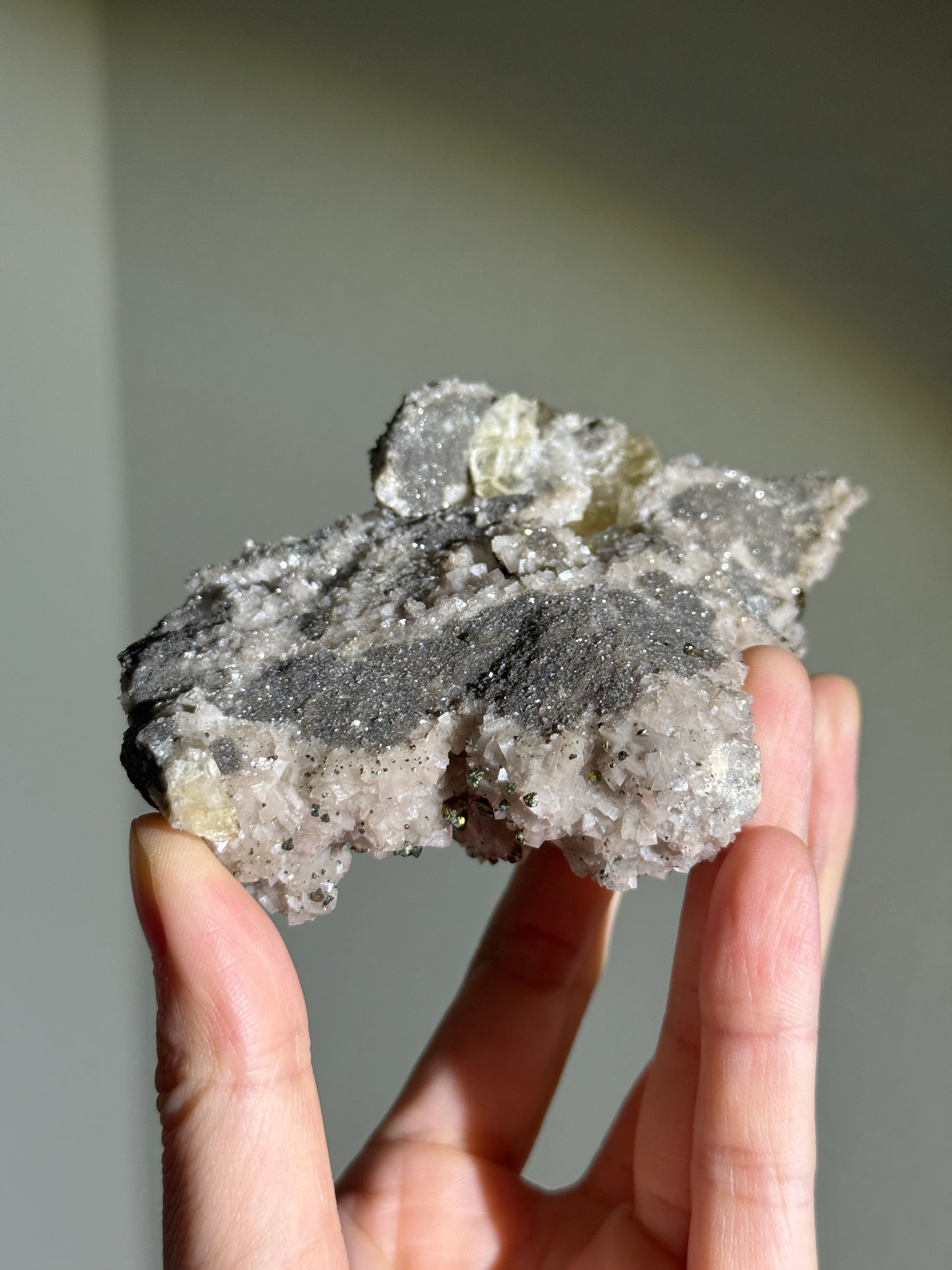 High Quality Large Sweetwater Mine Honey Calcite On Dolomite With Chalcopyrite, USA