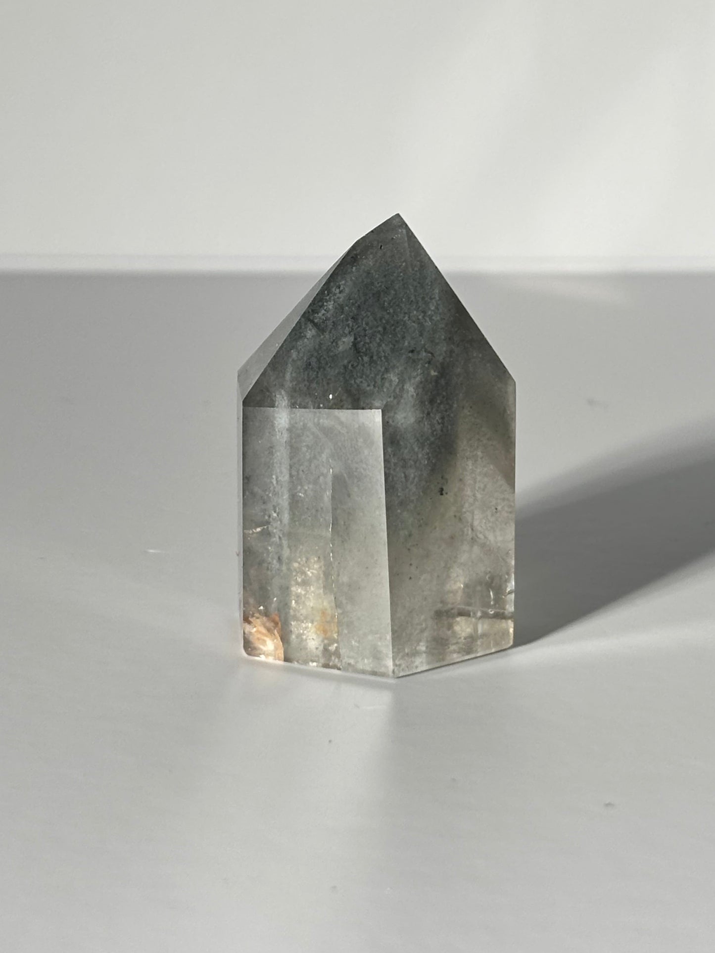 Grey Phantom Lodalite Quartz Tower, Brazil