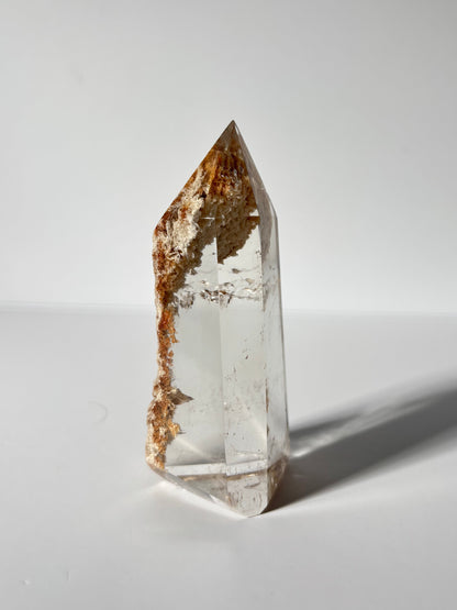 High Quality Collector’s Grade Rare Orange Lodalite Quartz Tower, Brazil