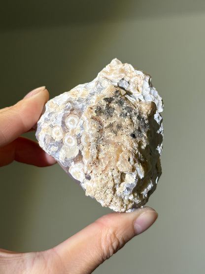 Large Purple Laguna Agate With Parallax Effect, Mexico