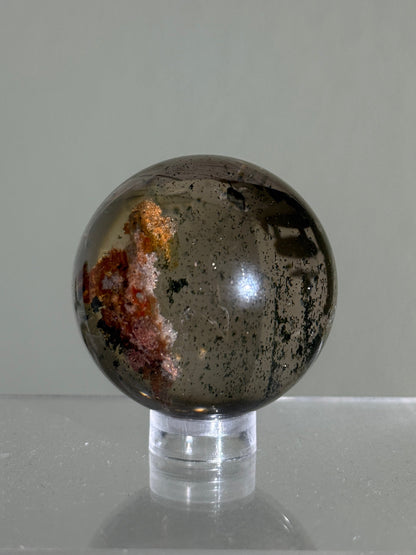 High Quality Water Clear Garden Quartz Sphere, Brazil