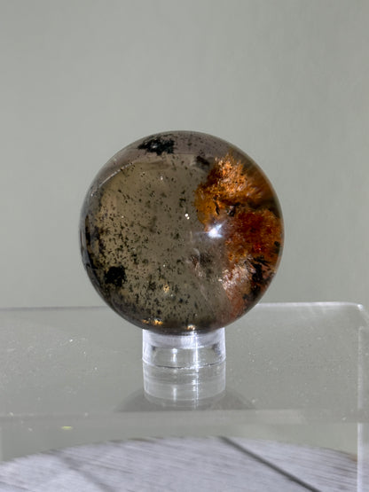 High Quality Water Clear Garden Quartz Sphere, Brazil