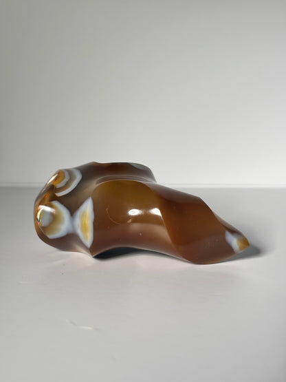 Funky Orca Carnelian Agate Flame, Madagascar