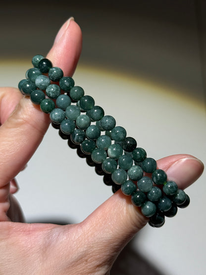 Guatemalan Jade Bracelets, 6mm