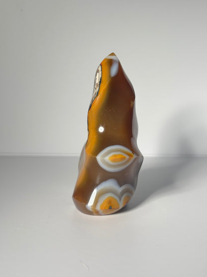 Funky Orca Carnelian Agate Flame, Madagascar