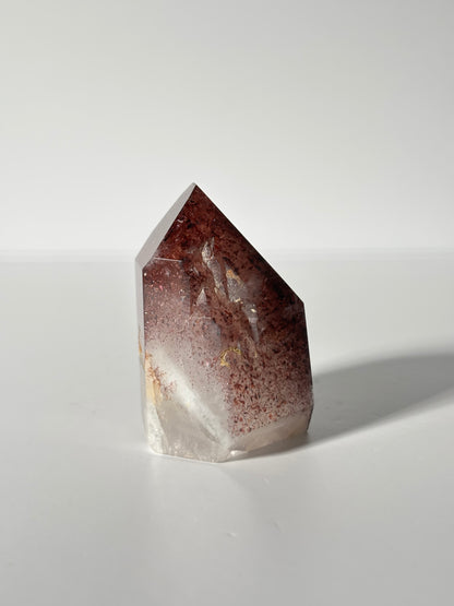 High Quality Rare Phantom Harlequin Quartz Tower, South Africa