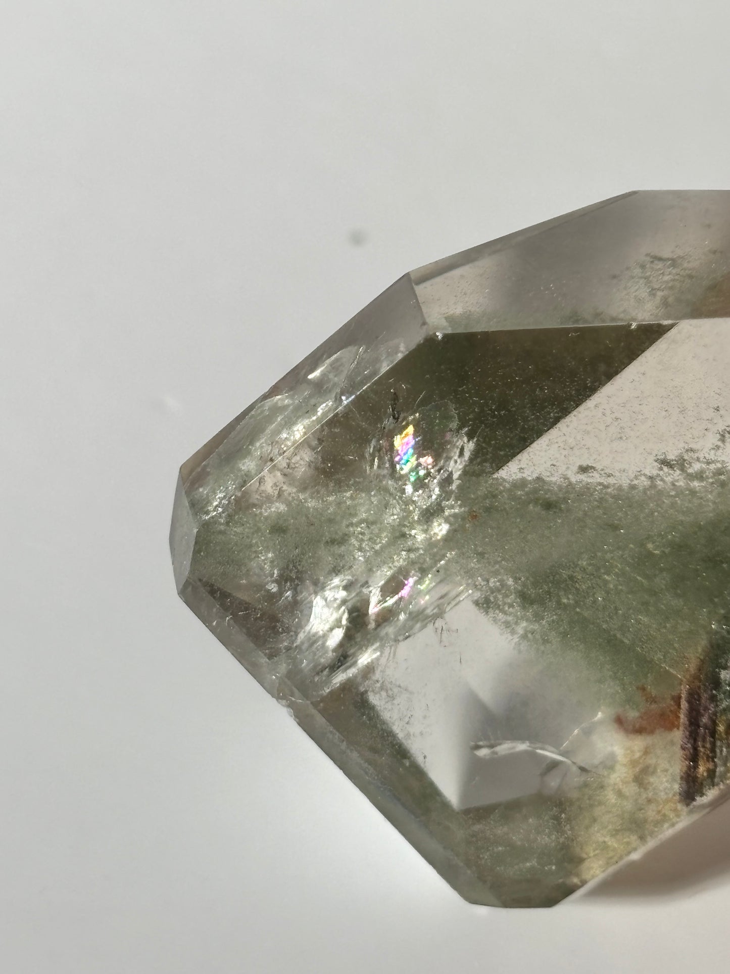 High Quality Green Phantom Chlorite Tower, Brazil