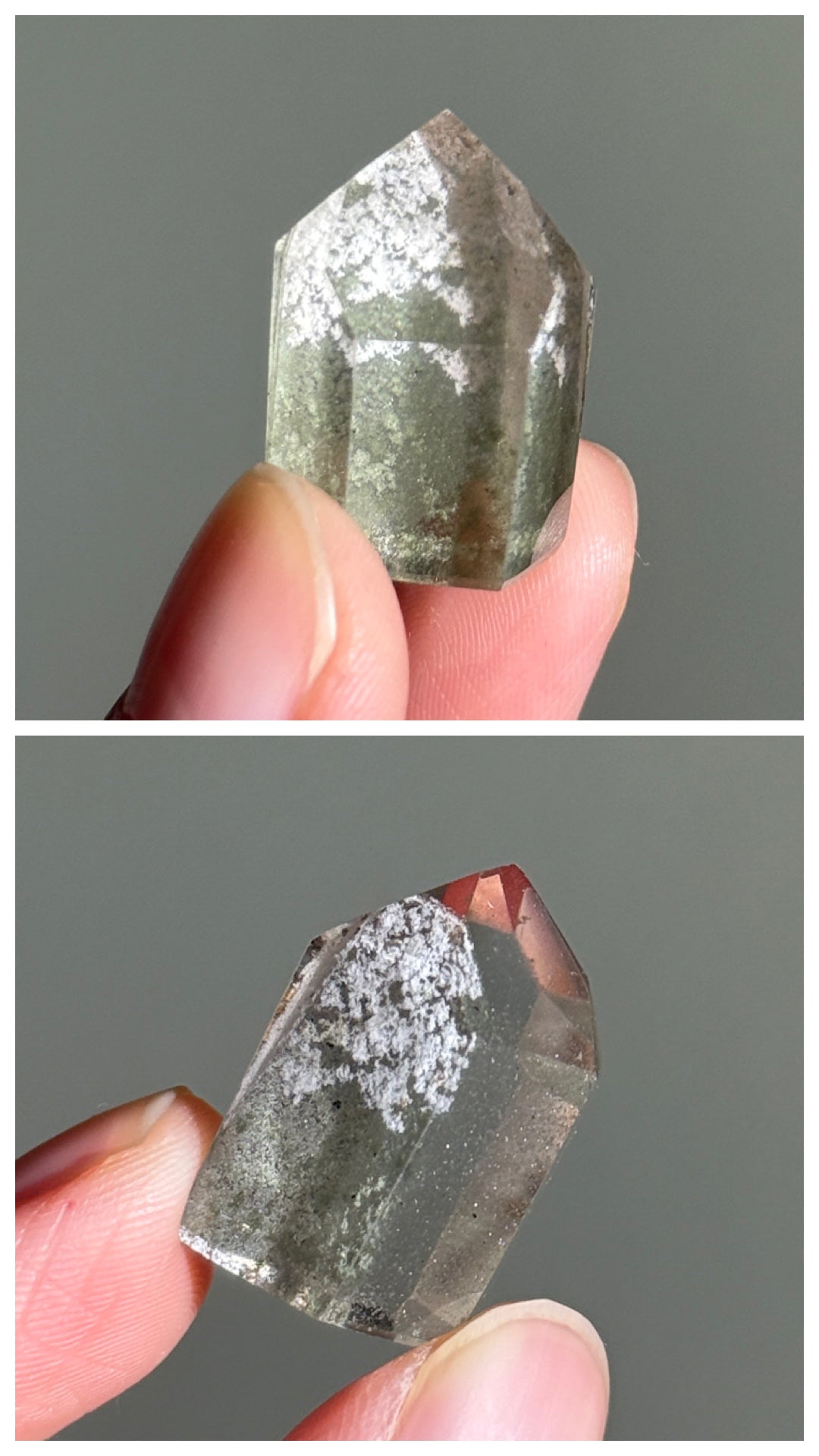 High Quality Water Clear Phantom Lodalite Baby Towers, Brazil