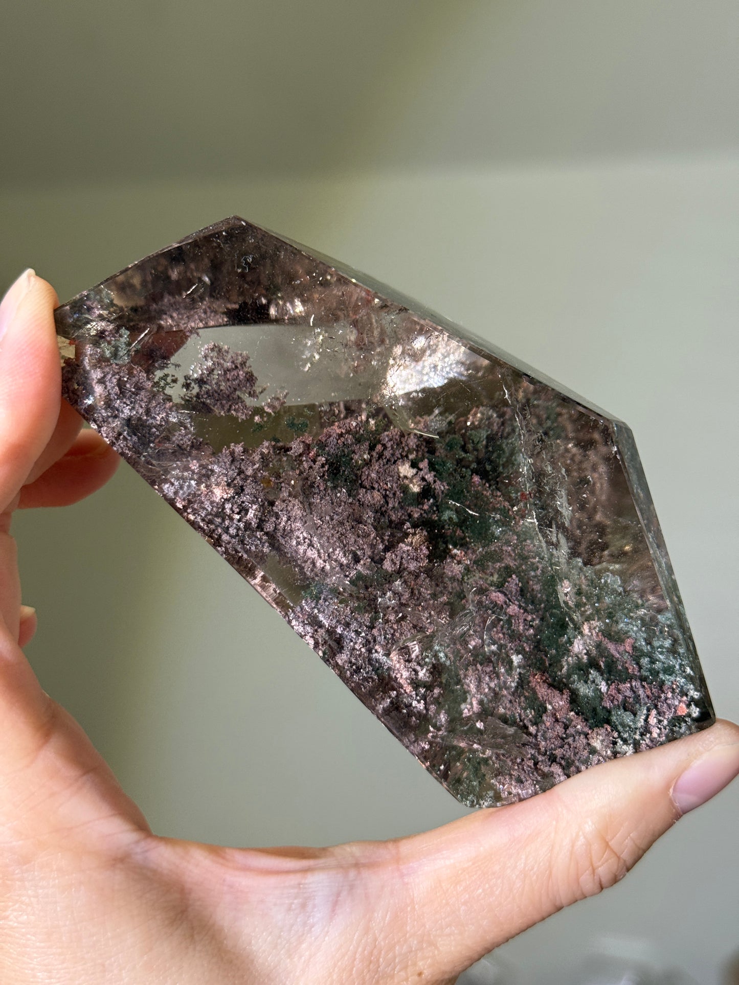 Statement Pink Garden Quartz Freeform, Brazil