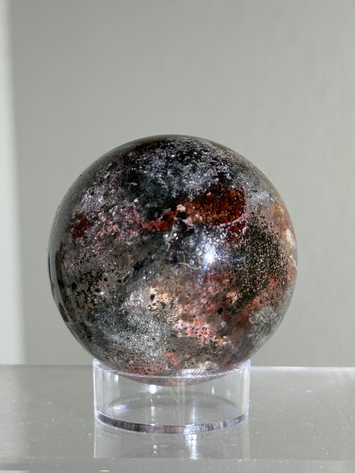 High Quality Colorful Large Garden Quartz Sphere, Zambia