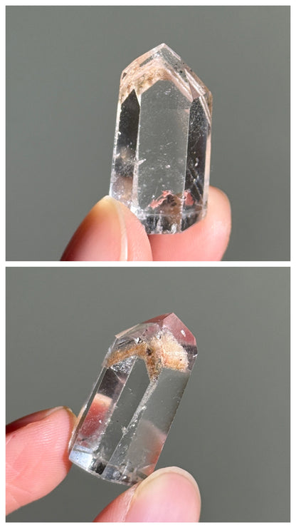 High Quality Water Clear Phantom Lodalite Baby Towers, Brazil