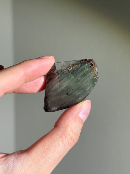 High Quality Colorful Garden Quartz Freeform With Rutile, Zambia