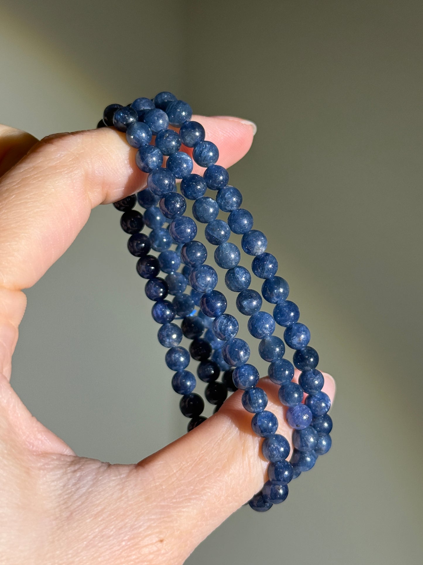 Blue Sapphire Bracelets, 5.5mm