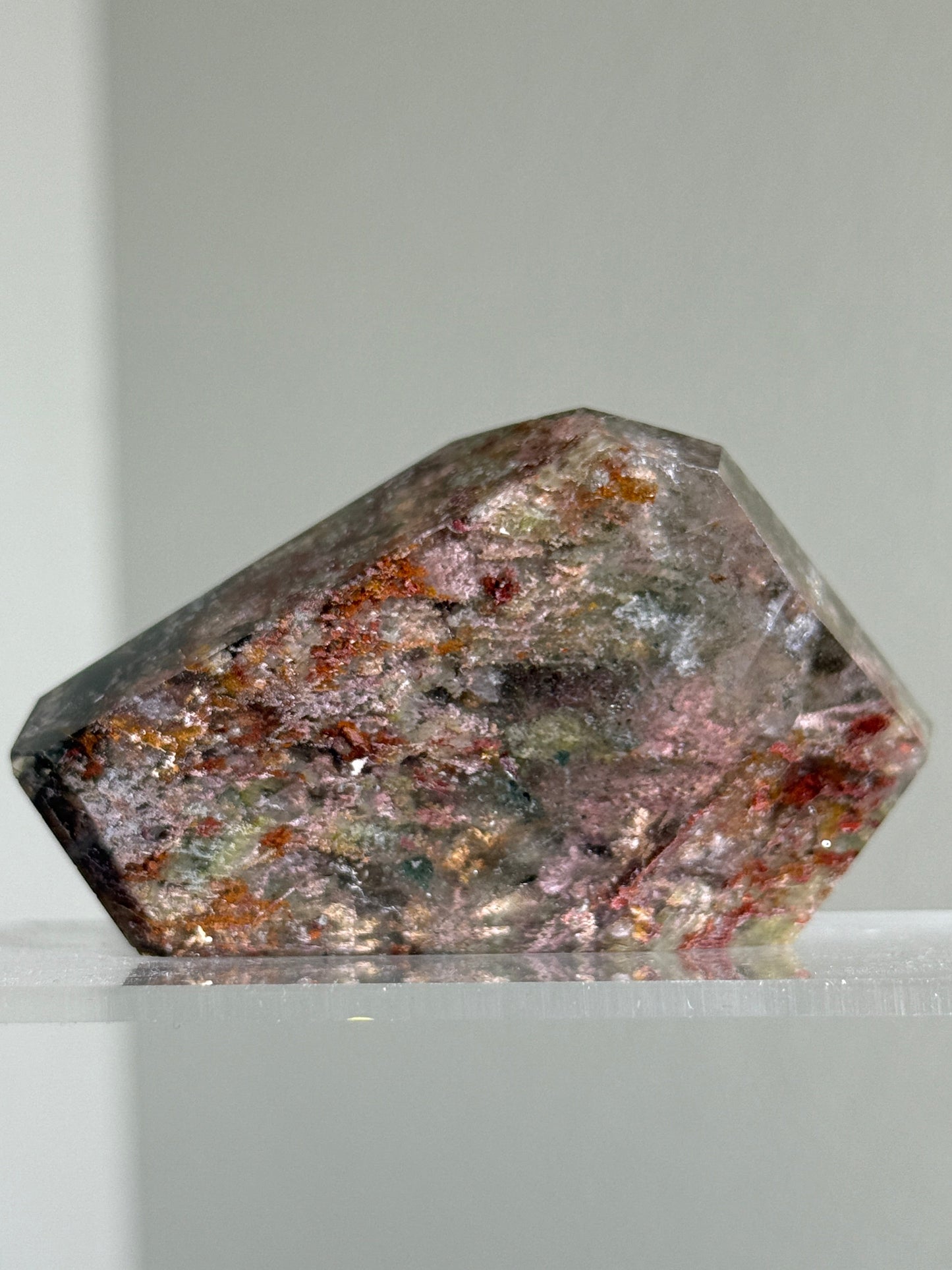 High Quality Vibrant Colorful Garden Quartz Freeform, Zambia