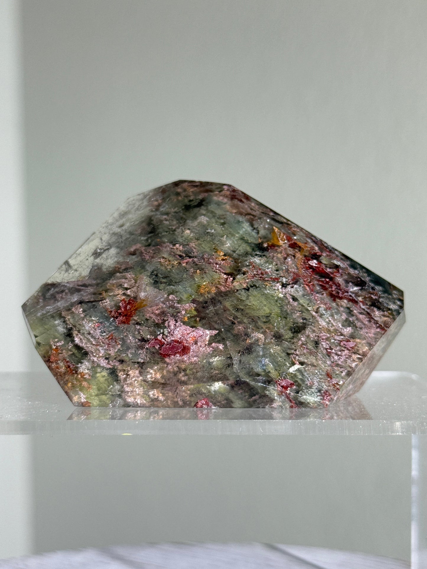 High Quality Vibrant Colorful Garden Quartz Freeform, Zambia