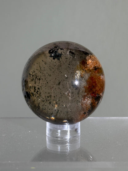 High Quality Water Clear Garden Quartz Sphere, Brazil