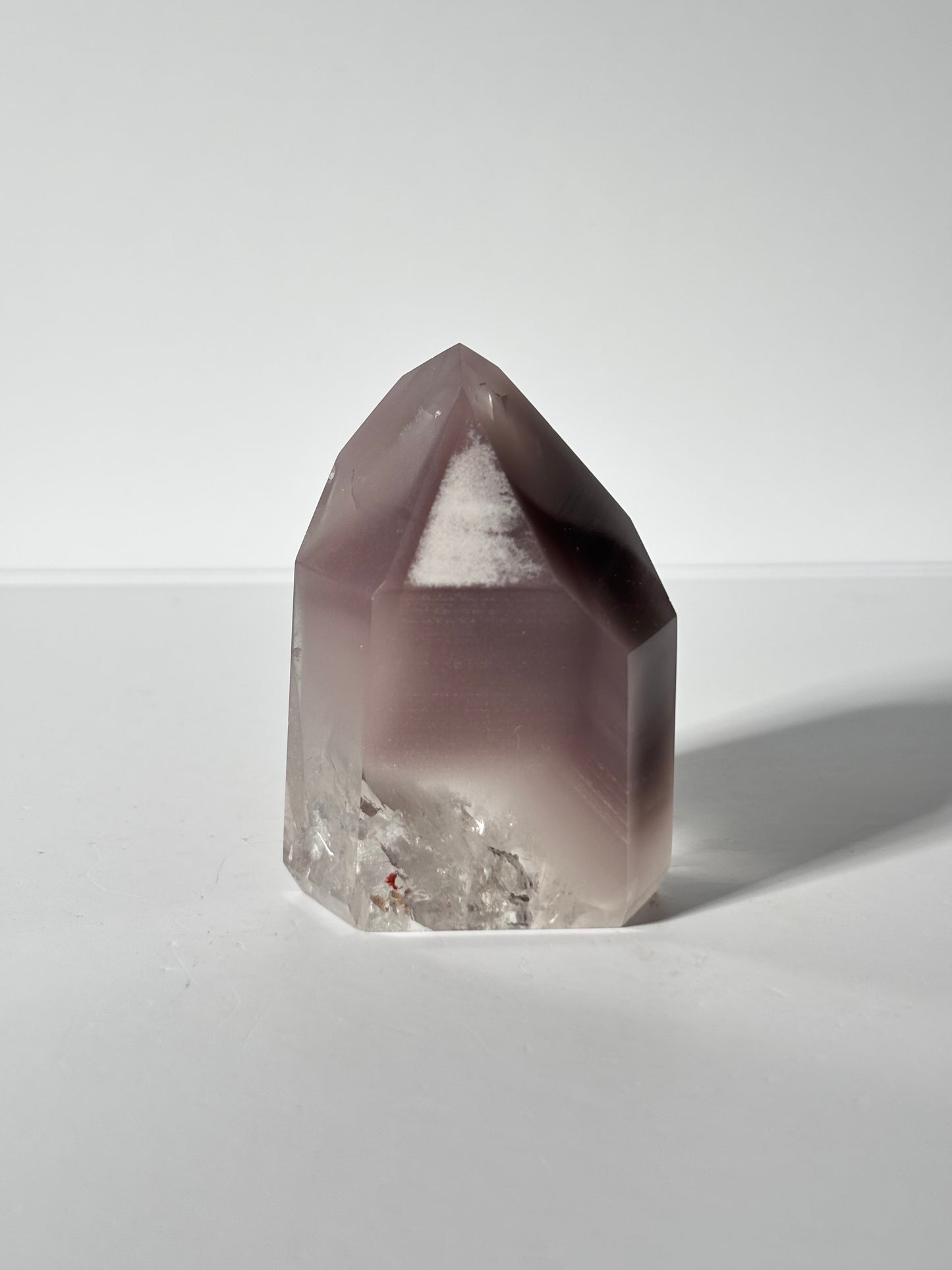 High Quality Large Chunky Phantom Pink Lithium Quartz Tower, Brazil