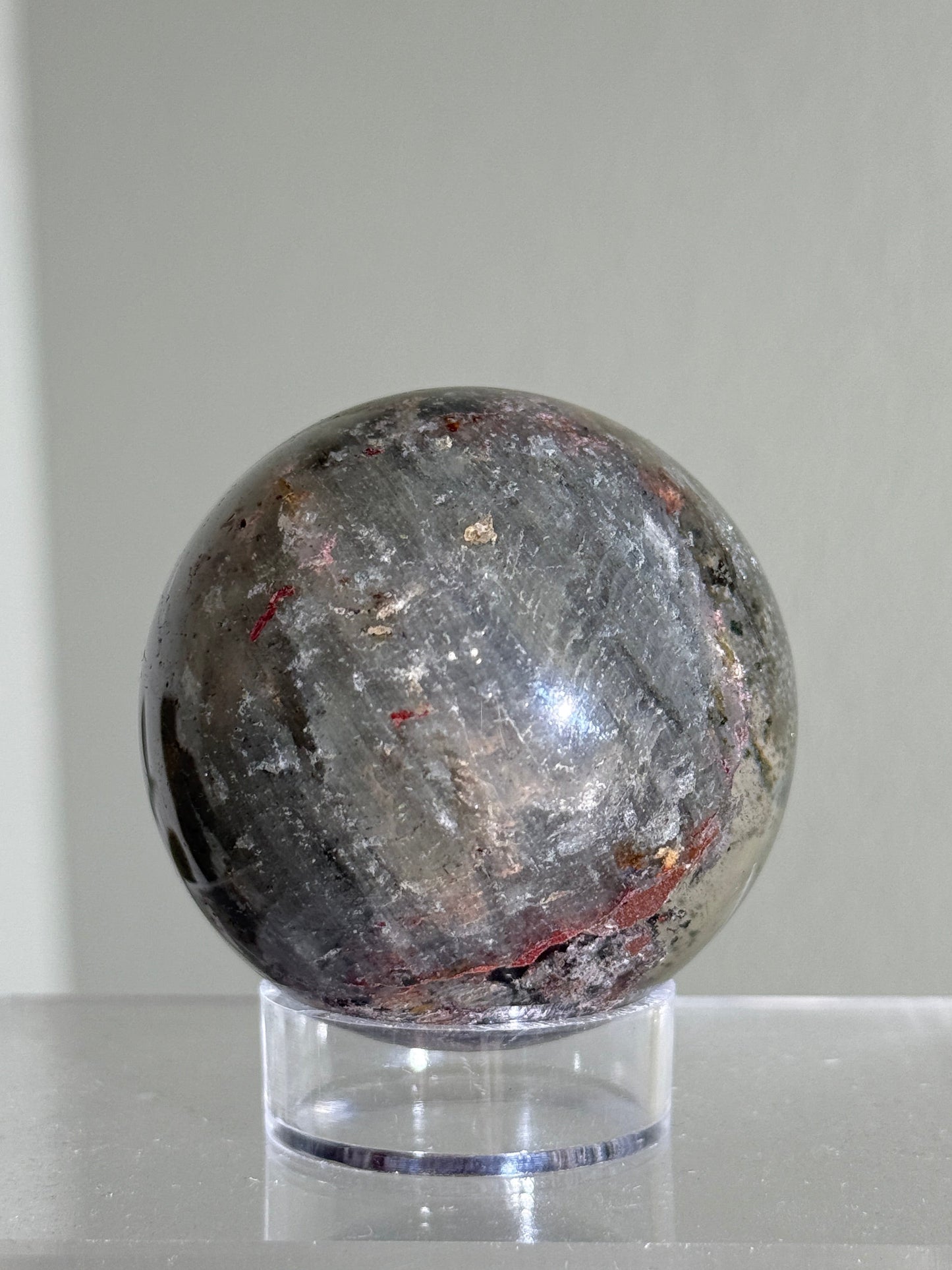 High Quality Colorful Large Garden Quartz Sphere, Zambia