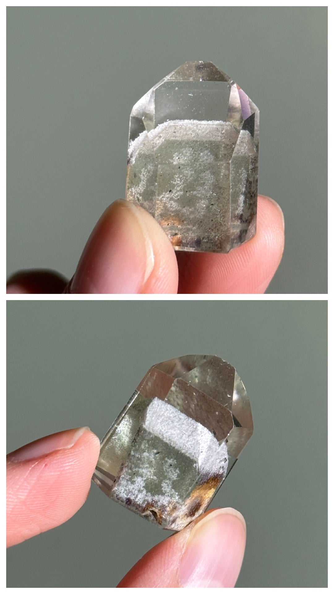 High Quality Water Clear Phantom Lodalite Baby Towers, Brazil