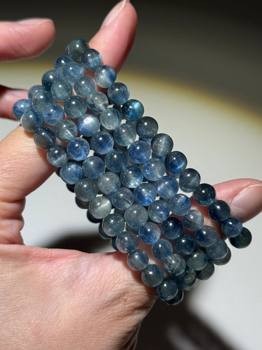 Extra Gemmy Kyanite Bracelets, 6.5-7mm