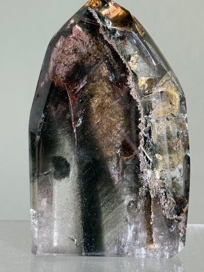 High Quality Rare Garden Quartz Freeform With Mica Inclusion, Zambia