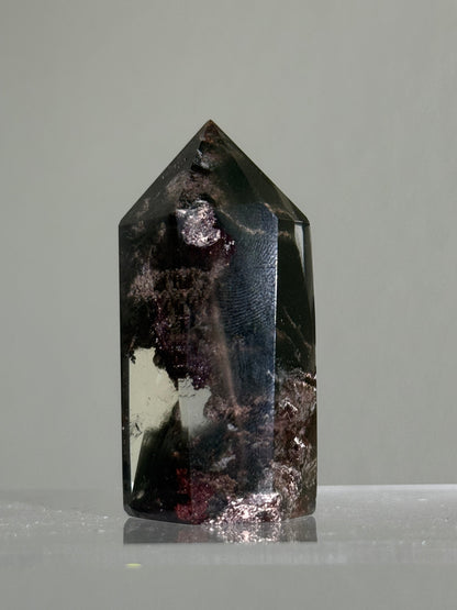 High Quality Purple Green Garden Quartz Tower, Zambia