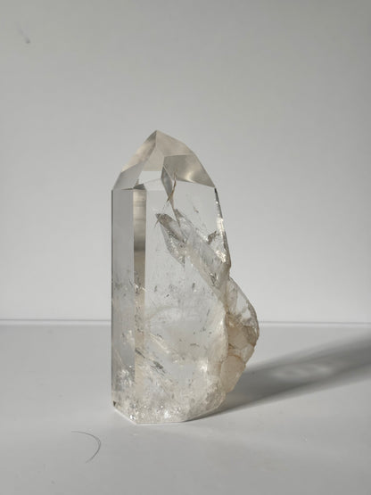 Large Funky Penetrator Quartz Tower, Brazil