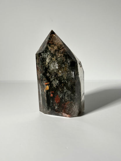 Large Colorful Garden Quartz Tower, Zambia