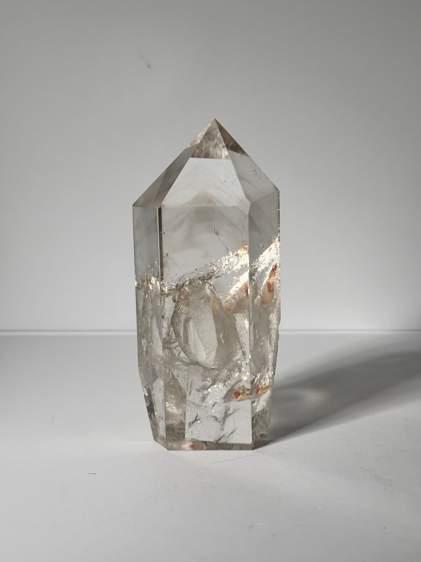 High Quality Large Penetrator Quartz Tower, Brazil