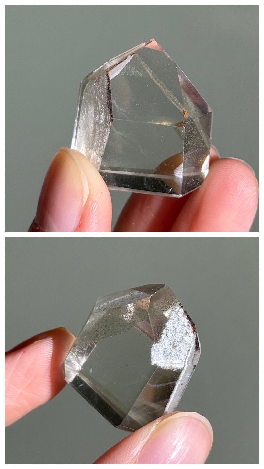 High Quality Water Clear Phantom Lodalite Baby Towers, Brazil