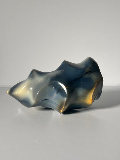 Large Spooky Dendritic Orca Agate Freeform, Madagascar