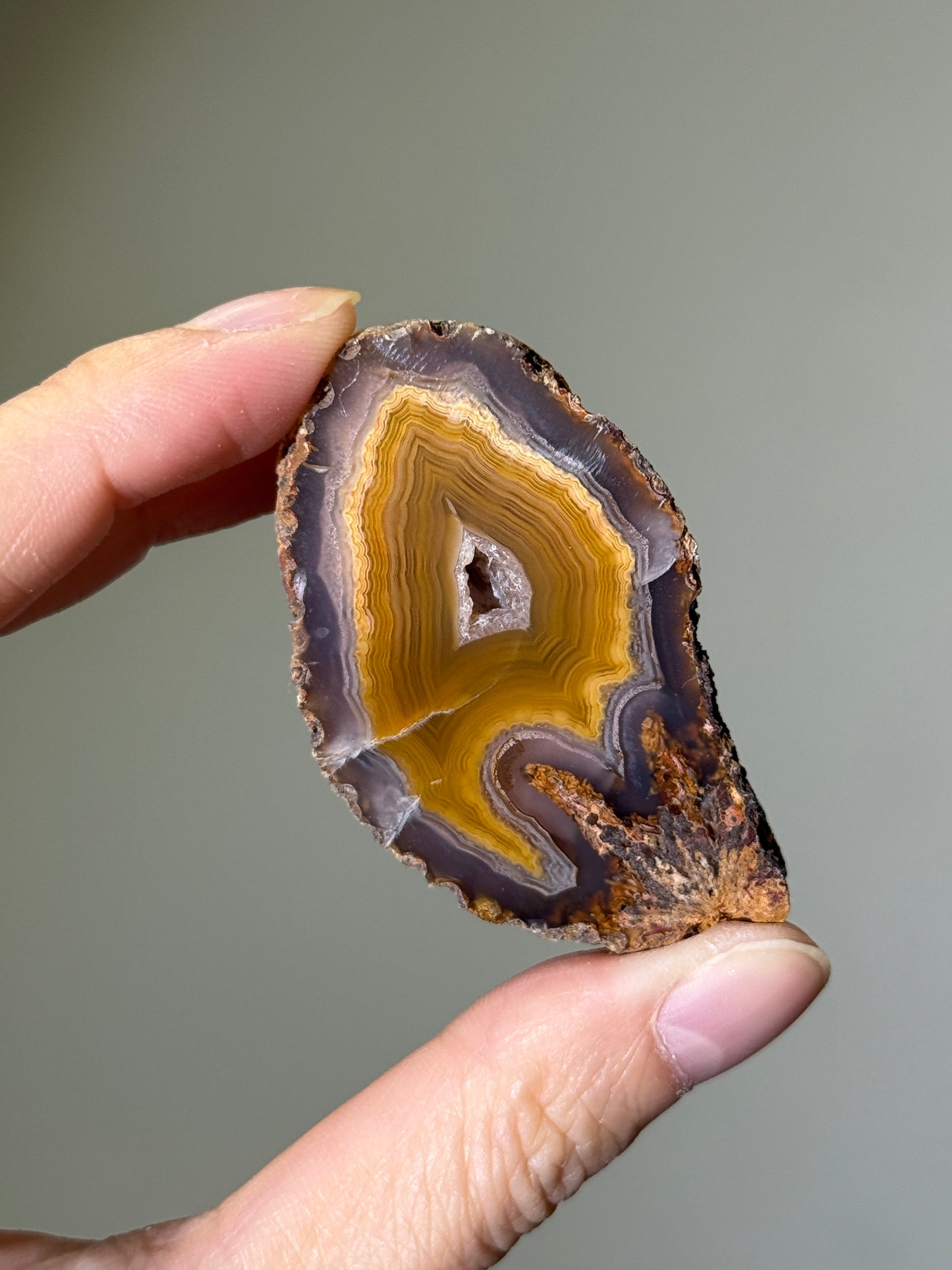 Gorgeous Unique Bright Yellow Laguna Agate, Mexico