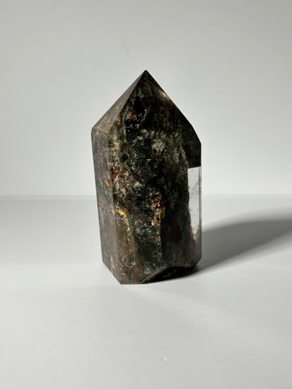 Large Colorful Garden Quartz Tower, Zambia