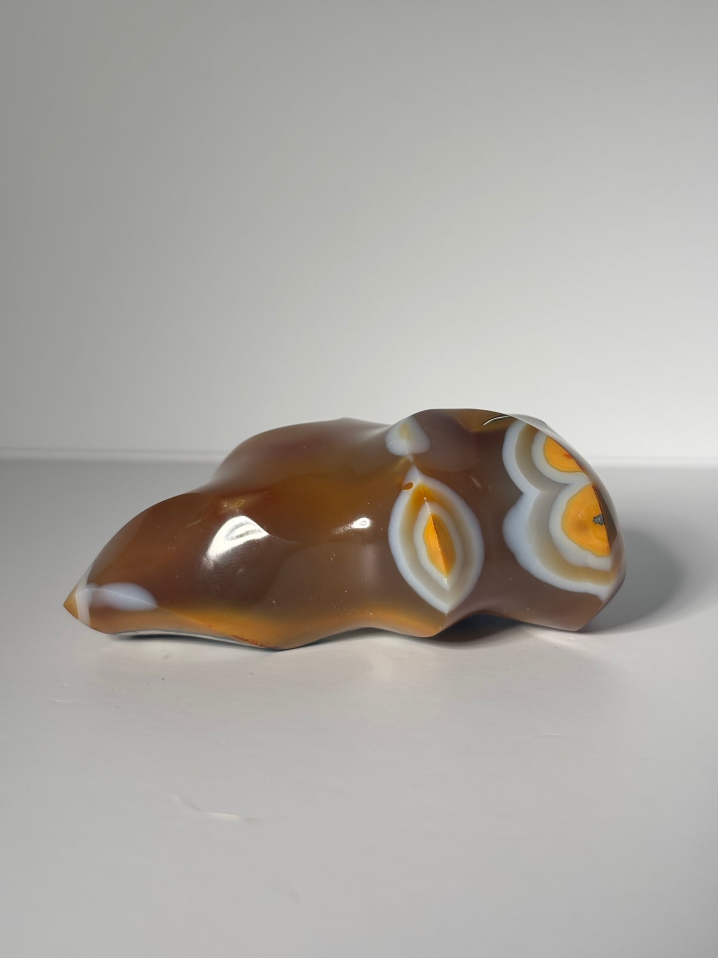 Funky Orca Carnelian Agate Flame, Madagascar