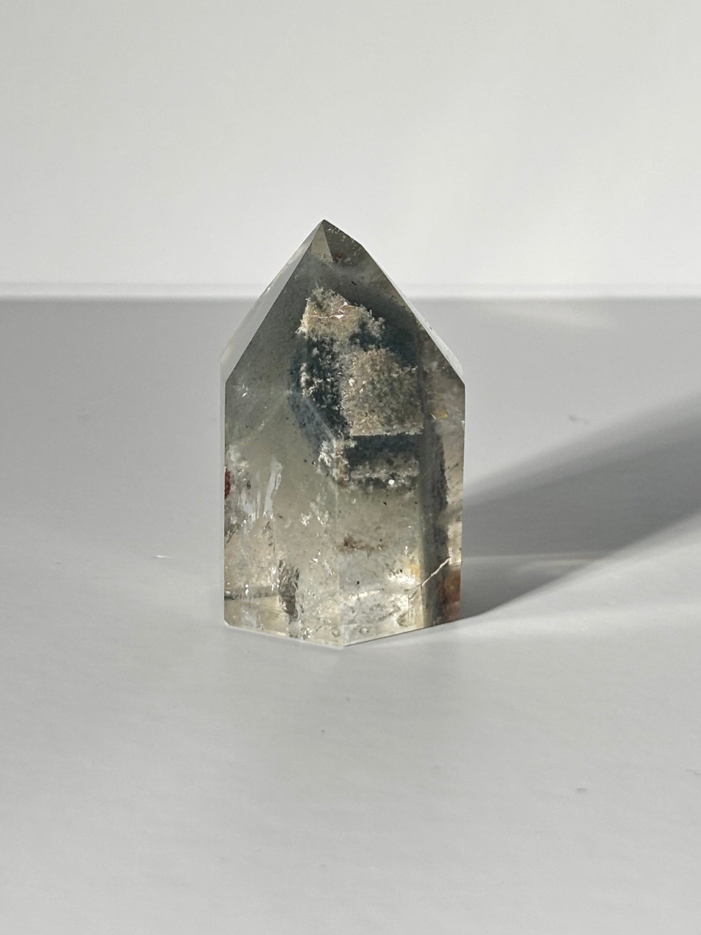 Grey Phantom Lodalite Quartz Tower, Brazil