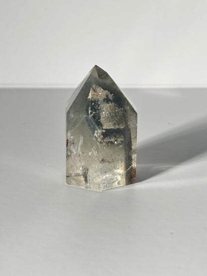 Grey Phantom Lodalite Quartz Tower, Brazil