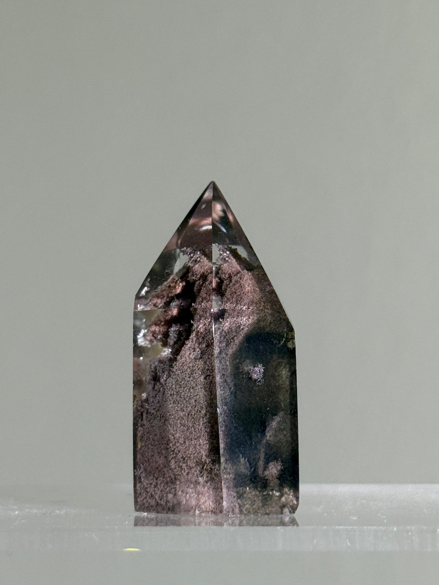 High Quality Phantom Pink Green Garden Quartz Tower, Zambia