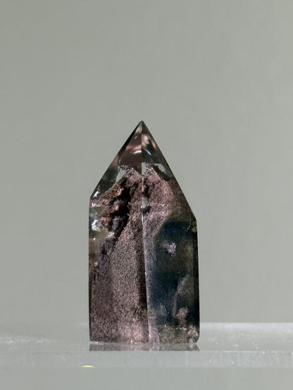 High Quality Phantom Pink Green Garden Quartz Tower, Zambia