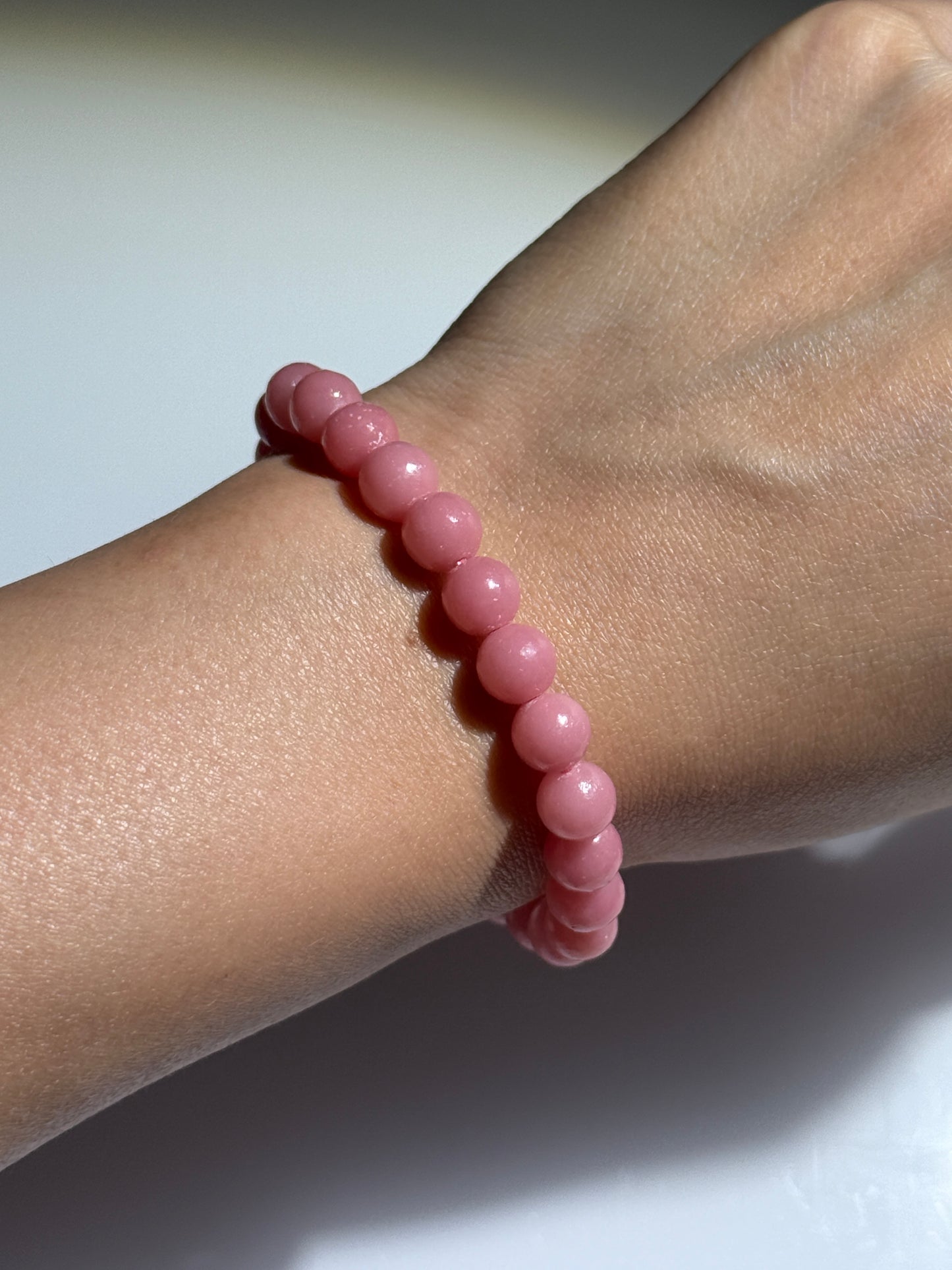 Pink Opal Bracelets, 8mm