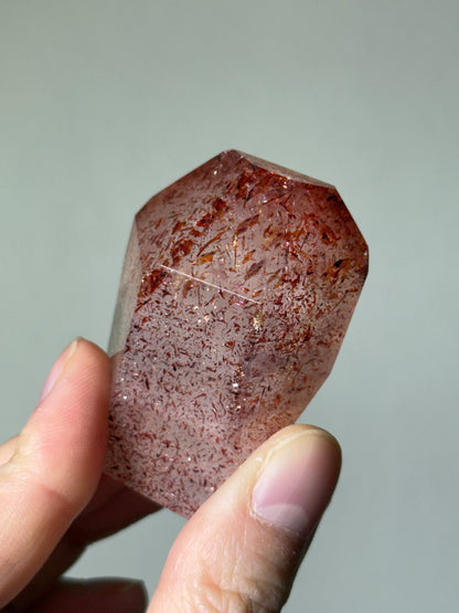 Large Harlequin Quartz Freeform, South Africa