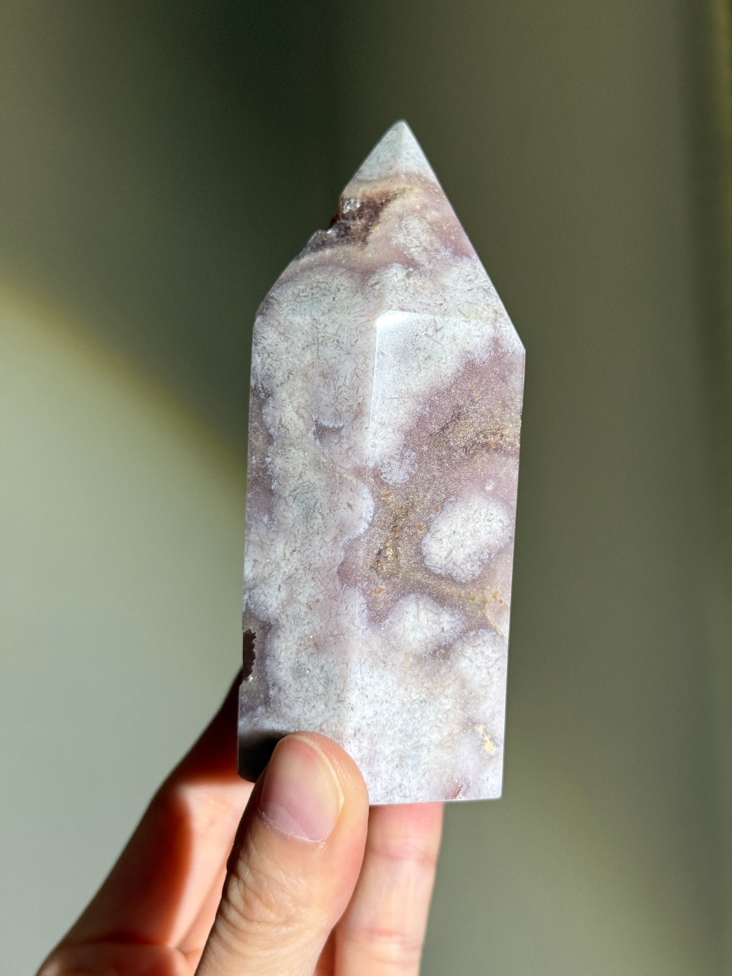 Large Druzy Pink Amethyst Tower, Brazil
